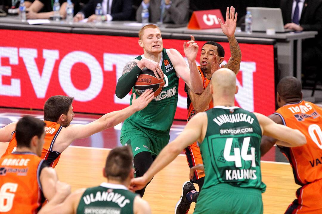 Eurolyga: „Žalgiris“ – „Valencia Basket“ 86:82