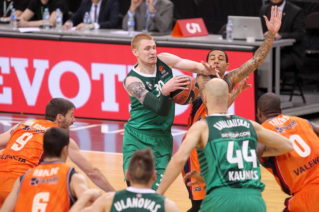 Eurolyga: „Žalgiris“ – „Valencia Basket“ 86:82