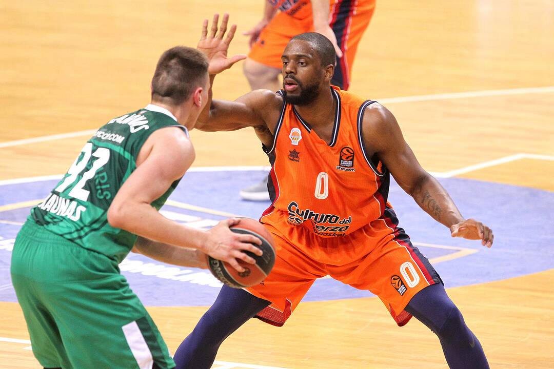 Eurolyga: „Žalgiris“ – „Valencia Basket“ 86:82