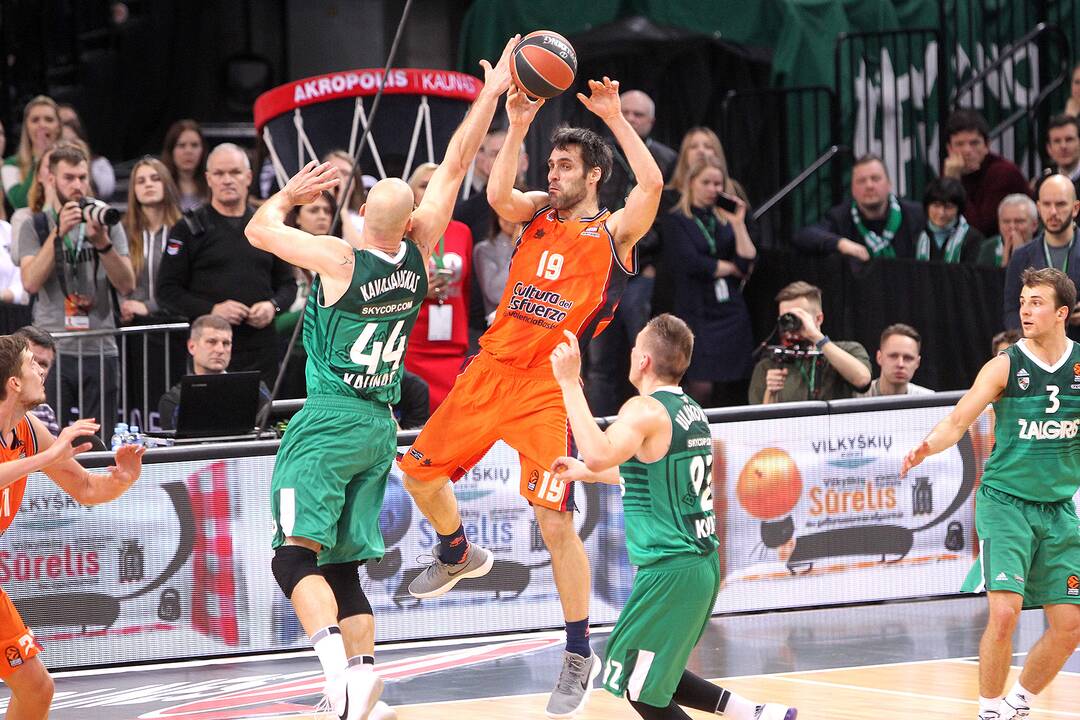 Eurolyga: „Žalgiris“ – „Valencia Basket“ 86:82