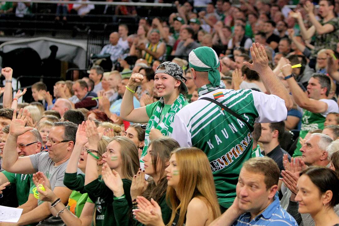LKL finalas: „Žalgiris“ – „Lietkabelis“ 73:68