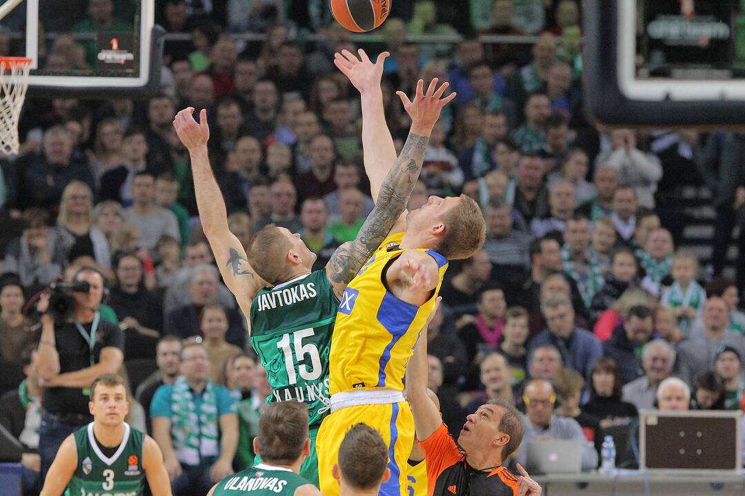 Eurolyga: „Žalgiris“ – „Maccabi“ 74:87