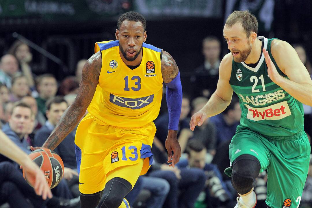 Eurolyga: „Žalgiris“ – „Maccabi“ 74:87