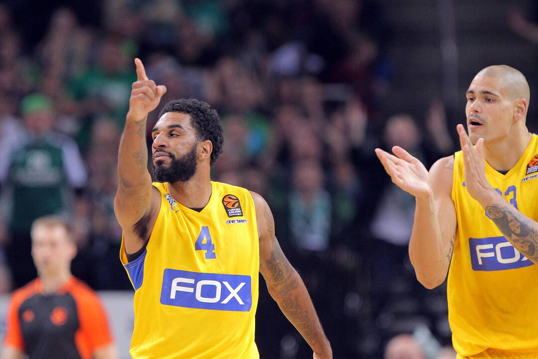Eurolyga: „Žalgiris“ – „Maccabi“ 74:87
