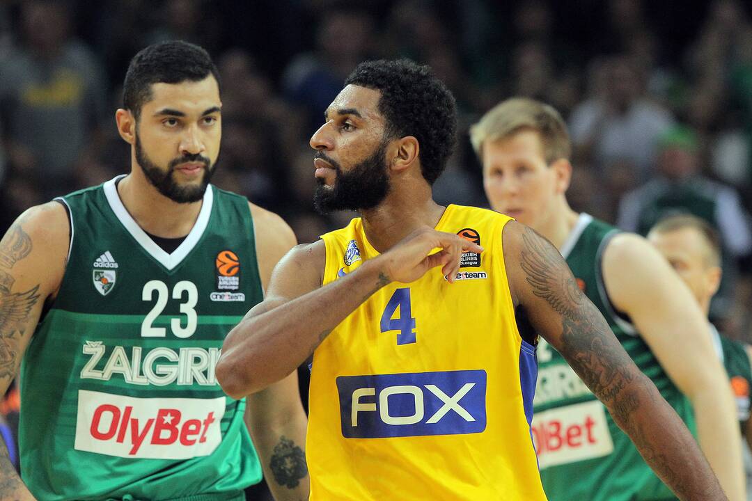 Eurolyga: „Žalgiris“ – „Maccabi“ 74:87
