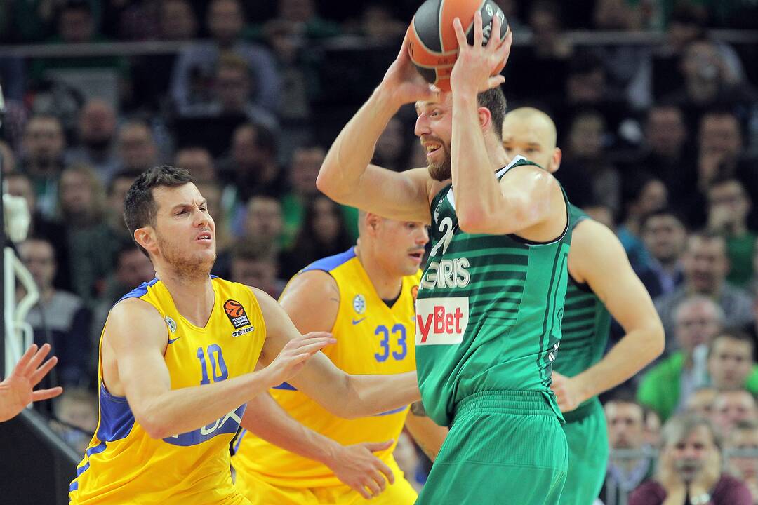 Eurolyga: „Žalgiris“ – „Maccabi“ 74:87