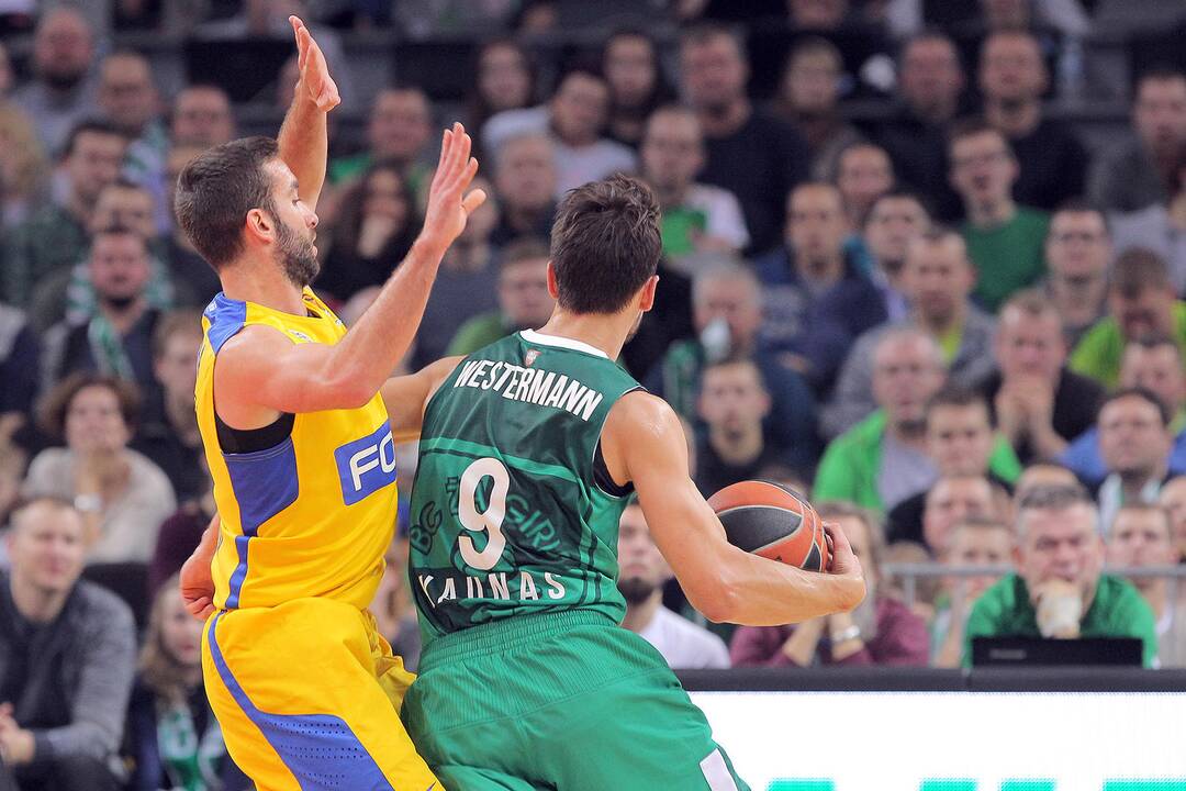 Eurolyga: „Žalgiris“ – „Maccabi“ 74:87
