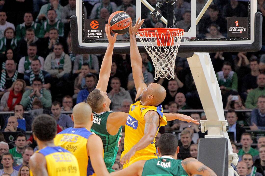 Eurolyga: „Žalgiris“ – „Maccabi“ 74:87