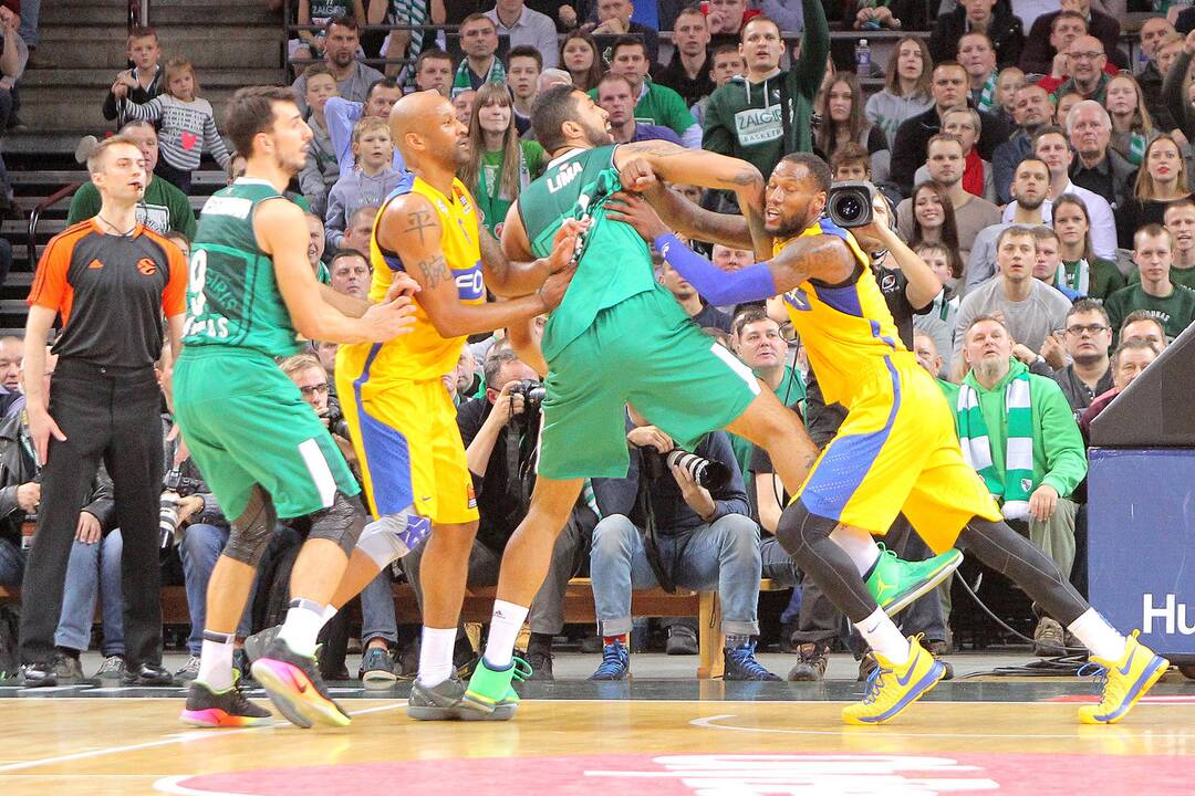 Eurolyga: „Žalgiris“ – „Maccabi“ 74:87