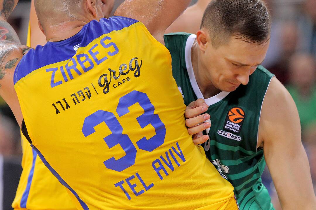 Eurolyga: „Žalgiris“ – „Maccabi“ 74:87