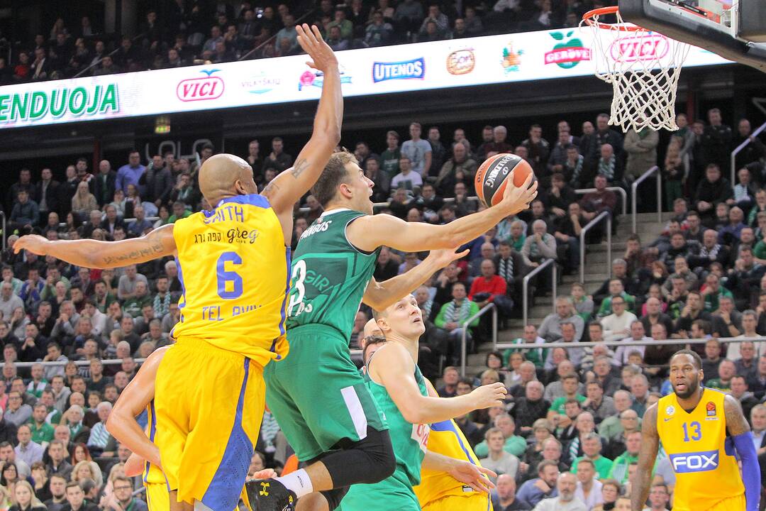 Eurolyga: „Žalgiris“ – „Maccabi“ 74:87
