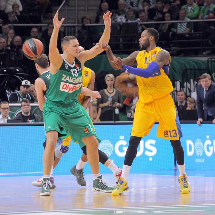 Eurolyga: „Žalgiris“ – „Maccabi“ 74:87