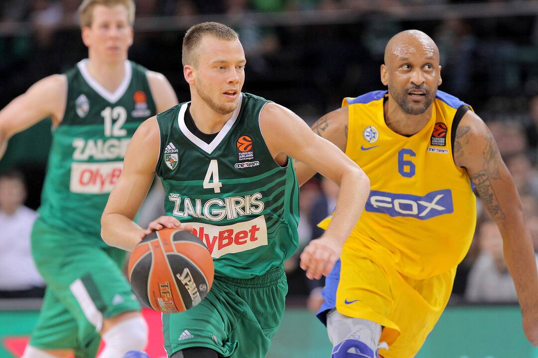 Eurolyga: „Žalgiris“ – „Maccabi“ 74:87