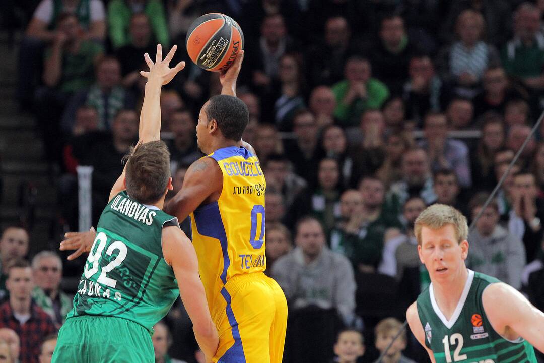 Eurolyga: „Žalgiris“ – „Maccabi“ 74:87