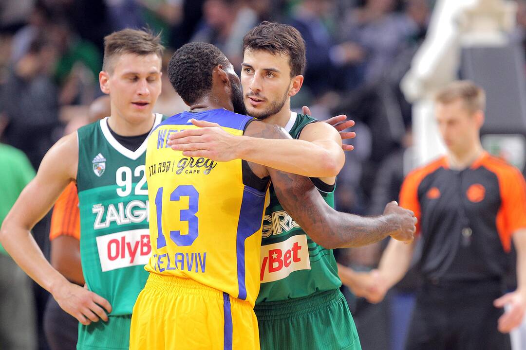 Eurolyga: „Žalgiris“ – „Maccabi“ 74:87