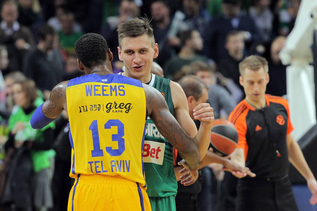 Eurolyga: „Žalgiris“ – „Maccabi“ 74:87