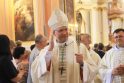 Arkivyskupas K. Kėvalas sutiktas Kauno katedroje: melskitės už mane!