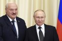 Aliaksandras Lukašenka ir Vladimiras Putinas.
