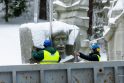 Antakalnio kapinėse nukeltos sovietinės skulptūros