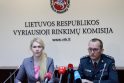 VRK pirmininkė Laura Matjošaitytė ir policijos generalinio komisaro pavaduotojas Edvardas Šileris
