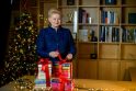 D. Grybauskaitė kviečia į dešimtąsias Knygų Kalėdas.