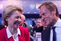 Ursula von der Leyen ir Donaldas Tuskas