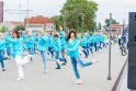 Talentas: pedagogės ir choreografės R. Židžiūnienės šokiai pritraukia daugybę žmonių.