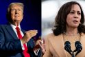 Donaldas Trumpas ir Kamala Harris