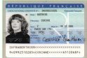 Prancūzijos tapatybės kortelės pavyzdys