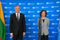 Gitanas Nausėda ir Audrey Azoulay