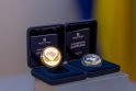Kolekcinės monetos, skirtos Ukrainos kovai už laisvę, pristatymas