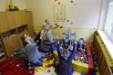 Nuotaika: vaikų dienotvarkę paįvairina ne tik įtraukiantys užsiėmimai su skirtingais specialistais, bet ir smagiausia dienos dalis – žaidimai.