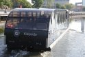 Pramoga: elektrinis vandens autobusas keleiviams atveria naują pažintį su Klaipėda.