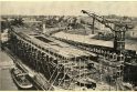 Istorija: taip 1938 m. atrodė Lindenau laivų statyklos elingas su jame statomu laivu.