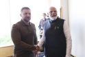  Volodymyras Zelenskis ir Narendra Modi