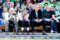 Modestas Paulauskas lankosi "Žalgirio" rungtynėse