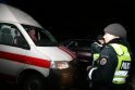 Vilniuje per trijų automobilių avariją sužeistas vyras