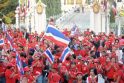 Tailando sostinėje blokuojamas parlamentas