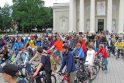 Penktadienį į Vilniaus gatves išvažiavo šimtai dviratinkų