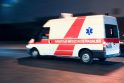 Per avariją Vilniaus rajone sužalotas „Audi“ vairuotojas