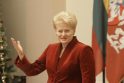 Prezidentės D.Grybauskaitės sveikinimas Naujųjų metų proga