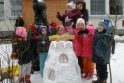 Sniego skulptūrų konkursas Vilniuje sulaukė susidomėjimo
