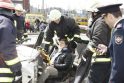 Uostamiesčio ugniagesiai profesinę šventę minėjo su miestiečiais