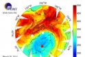 Ozono sluoksnis virš Arkties rekordiškai suplonėjęs