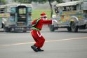 Filipinuose eismą reguliuoja Kalėdų senis