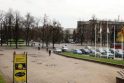 Automobilių stovėjimo aikštelės Vienybės aikštėje nebus Automobilių stovėjimo aikštelės Vienybės aikštėje nebus