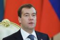 D.Medvedevas: ekstremistai mėgina sudraskyti Rusiją