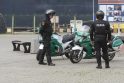 Į gatves išriedės keturi uniformuoti motociklininkai