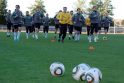 Lietuvos futbolininkai rungtynėse su Vengrija išbandys pamainą