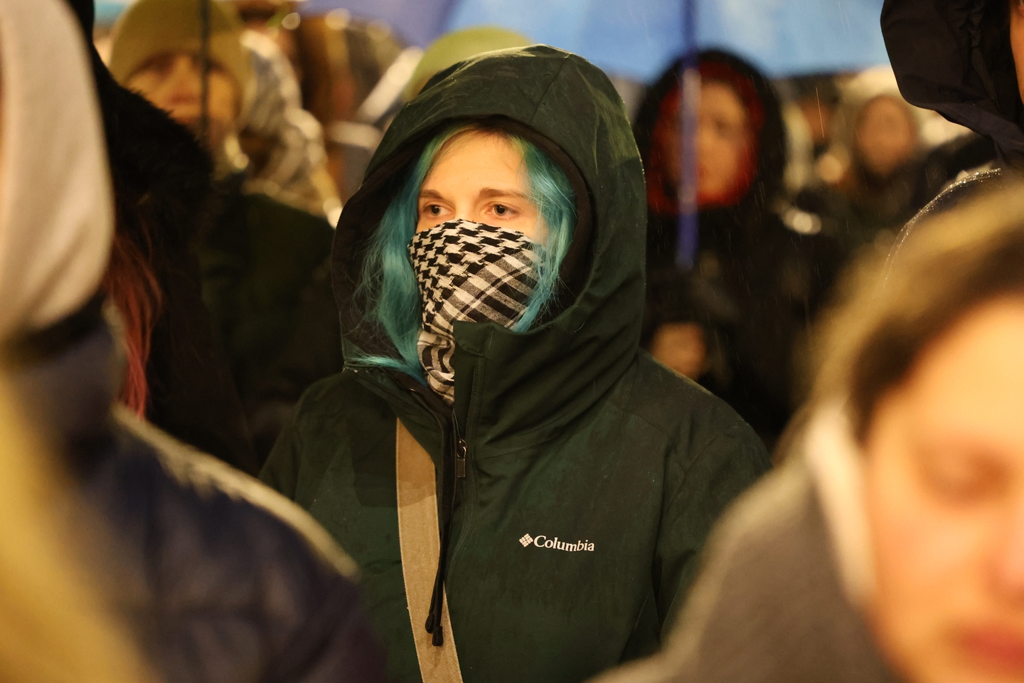 Protestas prieš „Nemuno aušros“ įtraukimą į valdančiąją koaliciją Kaune